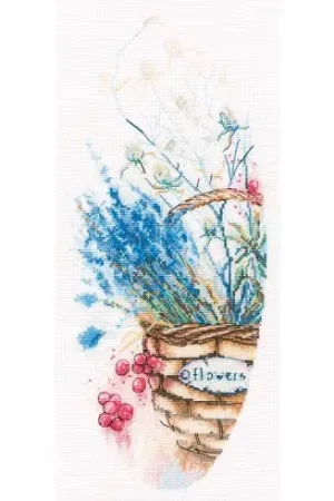 Quantità Limitata kit ricamo a punto croce - Effluvi di lavanda - RTO