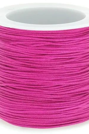 Affare Fil de jade / Fil nylon tressé 0.8 mm Dark Fuchsia x50 m
