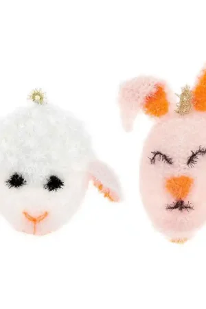 Direttamente Dal Produttore Kit all'Uncinetto Bubble - Spugne da Bagno Coniglio e Pecora - Rico Design