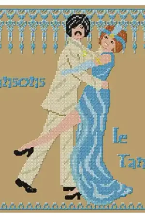 Offerta Speciale kit ricamo a punto croce - Balliamo il tango - Catherine Debusne