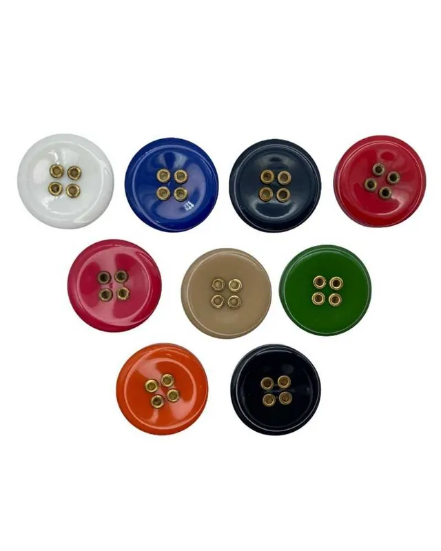 Bottone Poliestere Interno Oro x Cappotto 28 Mm Compra Adesso