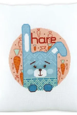 Offerta Kit cuscino da ricamo con perline - Mondo animale - Charivna Mit