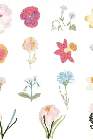 Kit Stick  Stitch - Fiori - Rico Design Scelto Dai Clienti