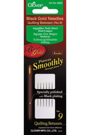 Clover, Aghi Neri Per Quilting n°9 - 6 pz Acquista Ora