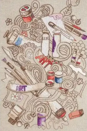 Ultimissimo Modello kit ricamo a punto croce - Ispirazione Creativa - Charivna Mit