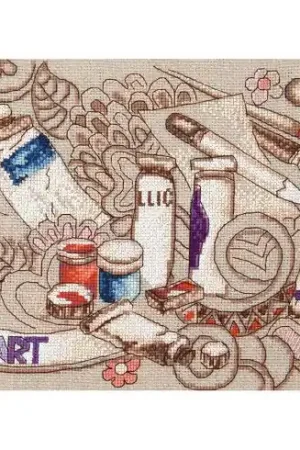 Super Prezzo kit ricamo a punto croce - Ispirazione Creativa - Charivna Mit