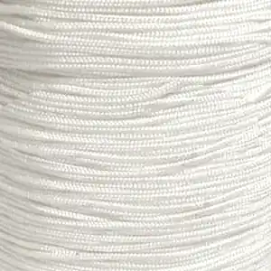 Non Perdere Fil de jade / Fil nylon tressé 0.8 mm Blanc x2.90 m