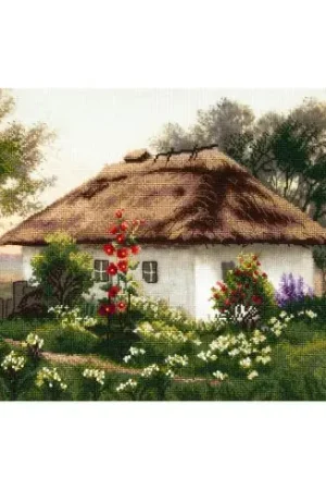 Prezzo Scontato Kit per ricamo a punto croce con perline - Serata - Charivna Mit