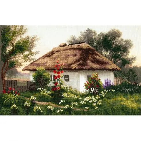 Prezzo Scontato Kit per ricamo a punto croce con perline - Serata - Charivna Mit