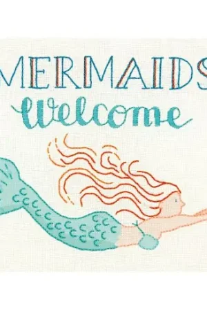 Kit di punti da ricamo - Benvenuto sirena - Dimensions Ultime Pezzi