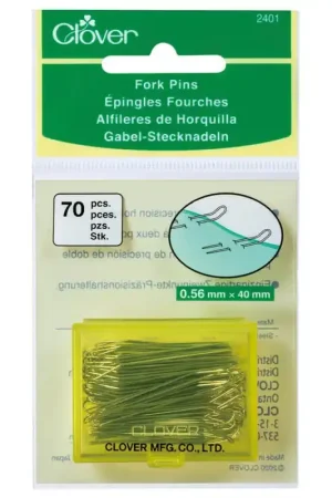 Sconto Pacchetto di 70 Spilli a Forcella - Clover