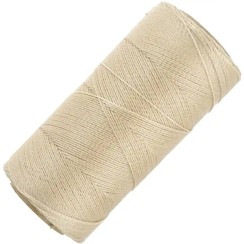 Bobine de fil ciré Linhasita pour micro macramé 0.5 mm - Blond (483) x335m Compra Adesso