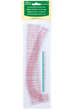 Solo Oggi Righelli Curve con Mini Righello - Clover