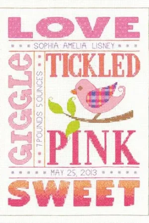 kit ricamo a punto croce - A proposito delle ragazze - Dimensions Promo Stagionale