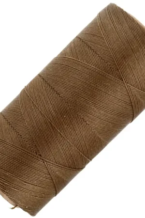 Must-Have Bobine de fil ciré Linhasita pour micro macramé 0.35 mm - Old Bronze (204) x448m