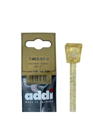 Uncinetto Tunisi DM 7 Addi Plastica Trasparente Glitter Alto 30 Cm Acquista Ora