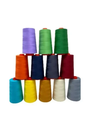 Cono Filo Cucire Titolo 40/2 Poliestere 5000 Mt Resistente Taglia Cuci Affare