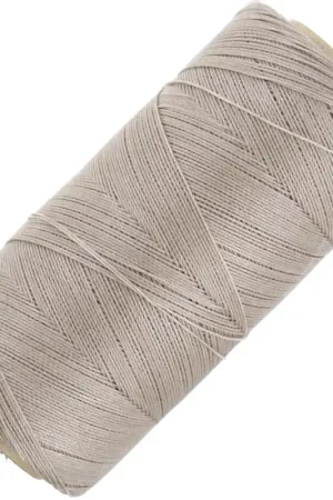 Bobine de fil ciré Linhasita pour micro macramé 0.35 mm - Marron glacé (213) x448m Scelto Dai Clienti