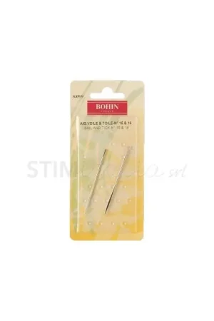 Bohin, Aghi Sail and Thick per Vele con Punta Triangolare n14/15 - 2pz Promozione Esclusiva