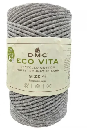 Ultime Pezzi Dmc Eco Vita 4 Filato Cotone Riciclato Tubolare 250 Gr