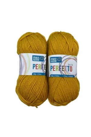 2 Gomitoli Lana Acrilica Morbida Perfetto Mez Cucirini Originals 50 Gr. Solo Oggi