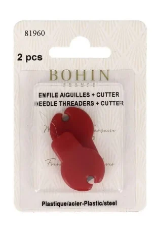 Ultima Occasione Bohin, Infila Ago a Mano con Taglia Filo - 2pz