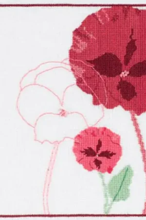 kit ricamo a punto croce - Viole del pensiero - DMC Miglior Prezzo