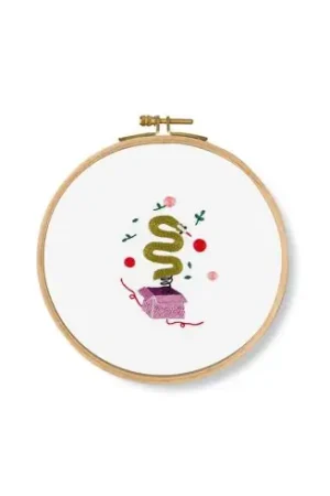 Promo Stagionale Kit di ricamo a tamburo per bambini - Sorpresa serpente - DMC