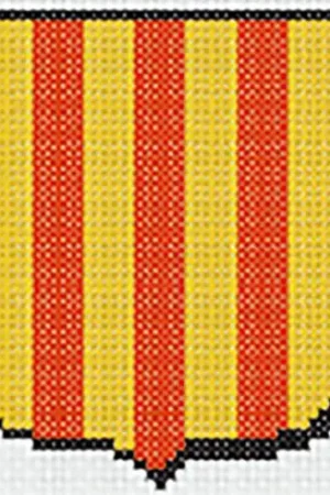 kit ricamo a punto croce - Contea di foix - Luc Créations Vendita Finale