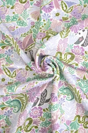 Bestseller Tessuto Ecoviscosa Katia - Animals Vacances