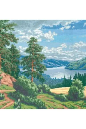 kit ricamo a punto croce - Distesa - Toison d'or Vendita Finale