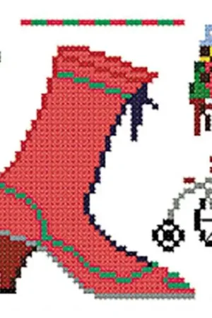 Compra Online kit ricamo a punto croce - Lo stivale - Kalitea