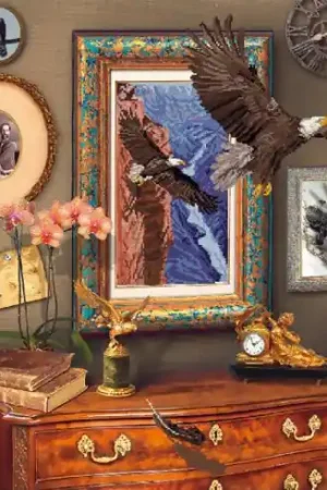 Compra Adesso kit ricamo a punto croce - Volo d'aquile - Krasa i Tvorchist