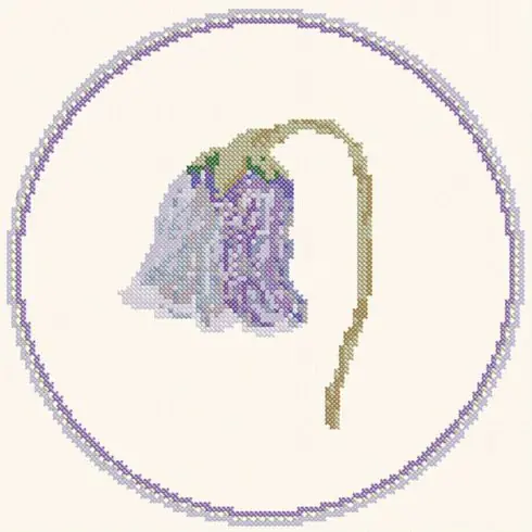 Prezzo Conveniente kit ricamo a punto croce - La campanula - Angèle