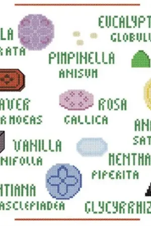 kit ricamo a punto croce - Le caramelle del farmacista - Kalitea Compra Adesso