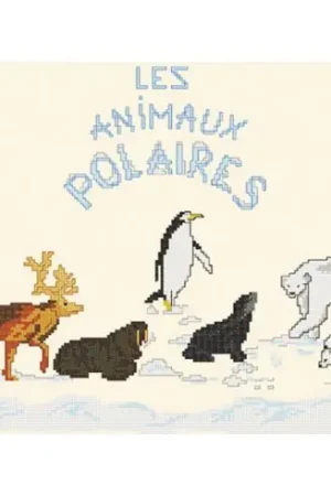 kit ricamo a punto croce - Gli animali polari - La planète mauve Ordina Subito