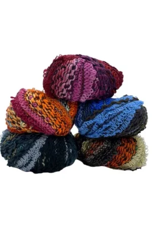 Lana Bouclè Fantasia 3 Vie Roby Multicolore 50 Gr Pagamento Sicuro