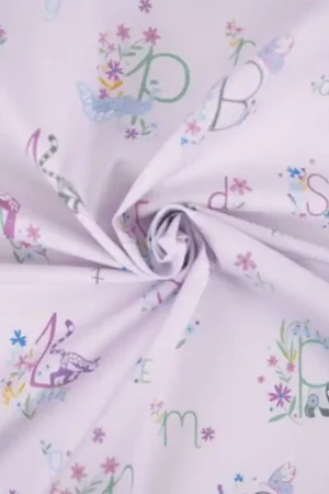 Reso Gratuito Tessuto Popeline Katia - Letter Vacances