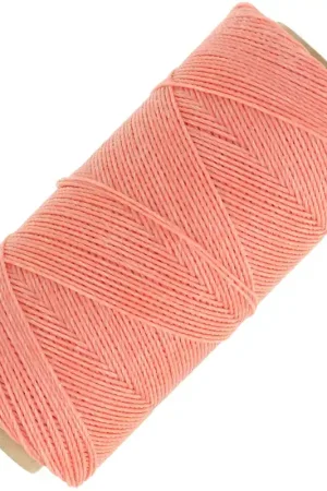 Offerta Speciale Bobine de fil ciré Linhasita pour micro macramé 0.75 mm - Corail (640) x228m