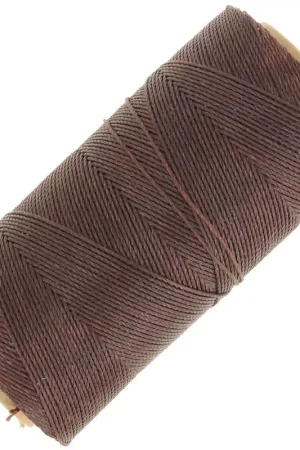 Bobine de fil ciré Linhasita pour micro macramé 0.75 mm - Cacao (667) x228m Saldi