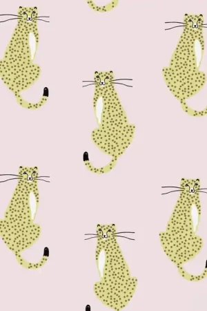 Non Perdere Tessuto Popeline Katia - Wild Leopards