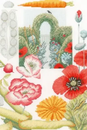 A Buon Prezzo kit ricamo a punto croce - Orto - Aïda blanche - Lanarte