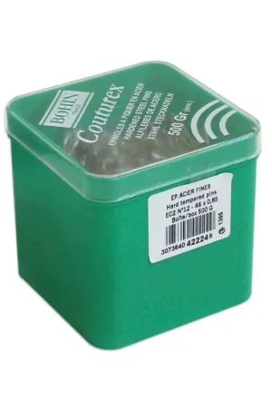 Bohin, Spilli Fini da Sarta in metallo, da 44 x 0,85 mm - 2315pz Nuovo Arrivo
