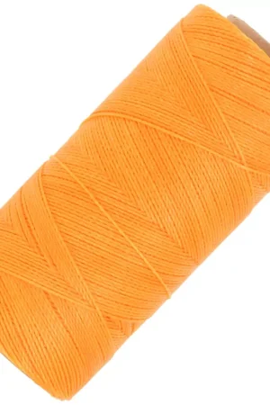 Bobine de fil ciré Linhasita pour micro macramé 0.5 mm - Safran (274) x335m Ultima Occasione
