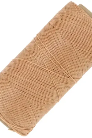 Must-Have Bobine de fil ciré Linhasita pour micro macramé 0.5 mm - Miel (314) x335m