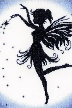 Di Tendenza kit ricamo a punto croce - Fata - Lanarte