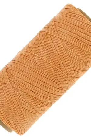 Bobine de fil ciré Linhasita pour micro macramé 0.5 mm - Melon (217) x335m Promozione