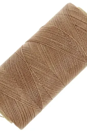 Bobine de fil ciré Linhasita pour micro macramé 0.5 mm - Expresso (788) x335m Di Tendenza