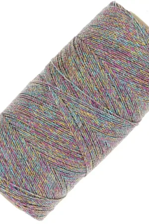 Bobine de fil ciré Linhasita pour micro macramé 0.5 mm - Multicolore (Multicor) Prezzo Di Fabbrica