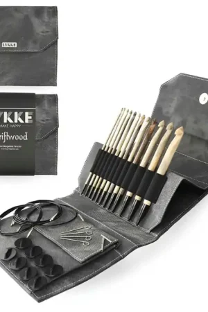 Set di Uncinetti Tunisini Intercambiabili Driftwood - Lykke Bestseller